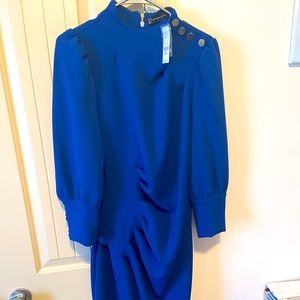 NWT: NY&Co Medium-Tall Blue formal dress